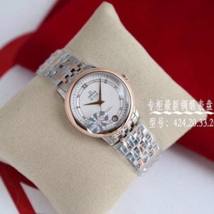 ĐỒNG HỒ NỮ OMEGA DE VILLE REPLICA 32.7MM 1 dong ho nu omega de ville replica 32 7mm