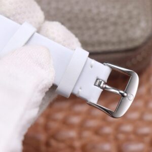 ĐỒNG HỒ NỮ OMEGA DE VILLE VIỀN MÀU HỒNG REPLICA 32,7MM 8 dong ho nu omega de ville vien mau hong replica 327mm 8