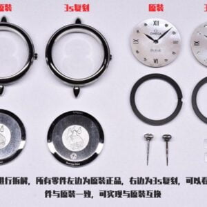 ĐỒNG HỒ NỮ OMEGA DE VILLE VỎ THÉP KHÔNG GỈ REPLICA 27,4MM 4 dong ho nu omega de ville vo thep khong gi replica 274mm 4