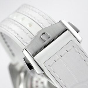 ĐỒNG HỒ NỮ OMEGA SEAMASTER DÂY CAO SU REPLICA 39,5MM 10 dong ho nu omega seamaster day cao su replica 395mm 11