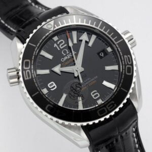 ĐỒNG HỒ NỮ OMEGA SEAMASTER MẶT MÀU ĐEN REPLICA 39,5MM 1 dong ho nu omega seamaster mat mau den treplica 395mm 2