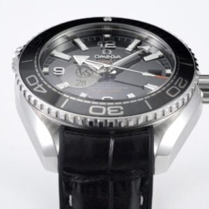 ĐỒNG HỒ NỮ OMEGA SEAMASTER MẶT MÀU ĐEN REPLICA 39,5MM 4 dong ho nu omega seamaster mat mau den treplica 395mm 5