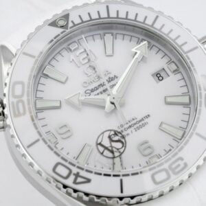 ĐỒNG HỒ NỮ OMEGA SEAMASTER REPLICA 43.5MM 2 dong ho nu omega seamaster mat mau trang treplica 395mm 3
