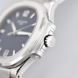 PATEK PHILIPPE NAUTILUS 7118/1A-001 BLUE DIAL BEST REPLICA WATCHES 35.2MM 4 dong ho nu patek philippe nautilus 7118 1a 001 replica 35 2mm 5