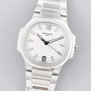 ĐỒNG HỒ NỮ PATEK PHILIPPE NAUTILUS 7118/1A-010 REPLICA 35.2MM 2 dong ho nu patek philippe nautilus 7118 1a 010 replica 35 2mm 2