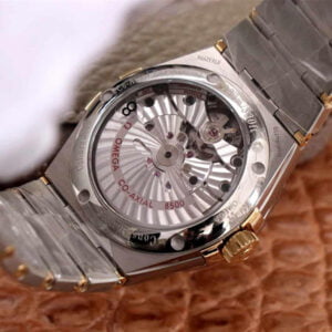 ĐỒNG HỒ OMEGA CONSTELLATION MẶT VÀNG REPLICA 38MM 3 dong ho omega constellation mat vang replica 38mm 4