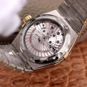 ĐỒNG HỒ OMEGA CONSTELLATION MẶT VÀNG REPLICA 38MM 4 dong ho omega constellation mat vang replica 38mm 5