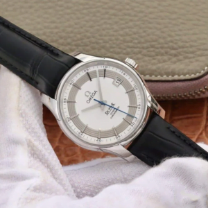 ĐỒNG HỒ OMEGA DE VILLE DÂY DA CÁ SẤU REPLICA CAO CẤP 40MM 1 dong ho omega de ville day da ca sau replica 40mm 1