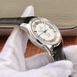 ĐỒNG HỒ OMEGA DE VILLE DÂY DA CÁ SẤU REPLICA CAO CẤP 40MM 3 dong ho omega de ville day da ca sau replica 40mm 3