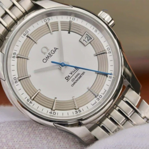 ĐỒNG HỒ OMEGA DE VILLE DÂY THÉP REPLICA CAO CẤP 40MM 2 dong ho omega de ville day thep replica 25mm 3