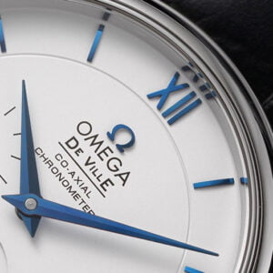 ĐỒNG HỒ OMEGA DE VILLE MẶT MÀU TRẮNG REPLICA 39.5MM 3 dong ho omega de ville mat mau trang replica 39 5mm 3