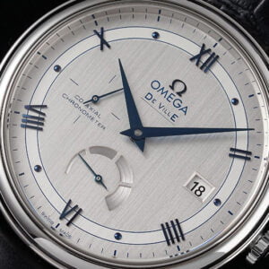 ĐỒNG HỒ OMEGA DE VILLE MẶT MÀU XÁM REPLICA 39.5MM 2 dong ho omega de ville mat xam replica 39 5mm 2