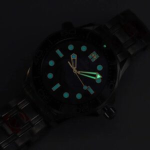 ĐỒNG HỒ OMEGA SEAMASTER JAMES BOND DÂY THÉP REPLICA 42MM 4 dong ho omega seamaster james bond day thep replica 42mm 4