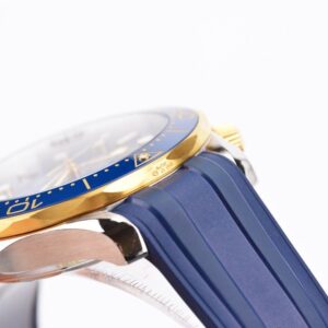 ĐỒNG HỒ OMEGA SEAMASTER MẶT MÀU XANH DÂY CAO SU REPLICA 42MM 5 dong ho omega seamaster mat mau xanh day cao su treplica 42mm 5