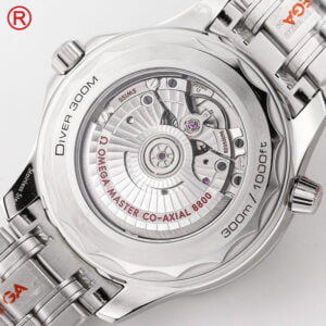 ĐỒNG HỒ OMEGA SEAMASTER MẶT MÀU XANH REPLICA 42MM 6 dong ho omega seamaster mat mau xanh replica 42mm 6