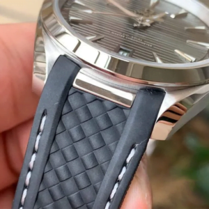 ĐỒNG HỒ OMEGA SEAMASTER MẶT XANH DÂY ĐEO CAO SU REPLICA CAO CẤP 41MM 4 dong ho omega seamaster mat xanh day deo cao su replica 41mm 6