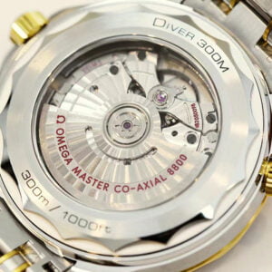 ĐỒNG HỒ OMEGA SEAMASTER MÀU VÀNG ĐẬM REPLICA 42MM 6 dong ho omega seamaster mau vang dam replica 42mm 6