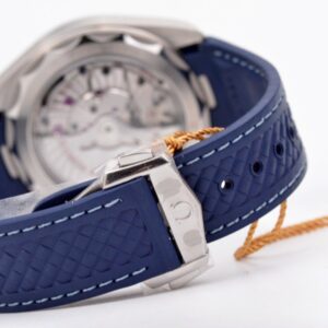 ĐỒNG HỒ OMEGA SEAMASTER MẶT MÀU XANH REPLICA 43MM 7 dong ho omega seamaster mtawj mau xanh replica 435mm 7