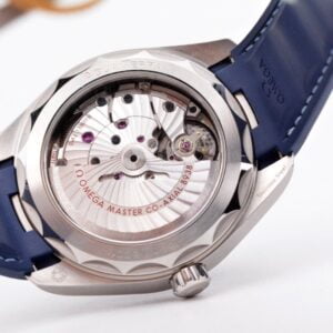 ĐỒNG HỒ OMEGA SEAMASTER MẶT MÀU XANH REPLICA 43MM 8 dong ho omega seamaster mtawj mau xanh replica 435mm 8