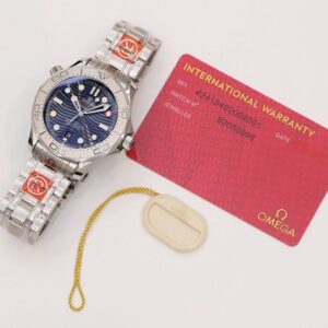 ĐỒNG HỒ OMEGA SEAMASTER PHIÊN BẢN ĐẶC BIỆT DÂY THÉP REPLICA 42MM 1 dong ho omega seamaster phien ban dac biet day thep replica 42mm