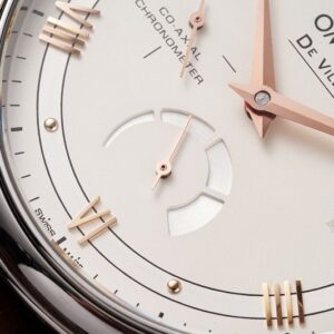 ĐỒNG HỒ OMEGA DE VILLE DÂY NÂU REPLICA 39.5MM 4 dong ho omega seamaster replica 39 5mm 4