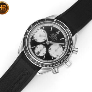 ĐỒNG HỒ OMEGA SPEEDMASTER MẶT MÀU ĐEN TRẮNG REPLICA 40MM 5 dong ho omega speedmaster mat mau den trang replica 40mm 5