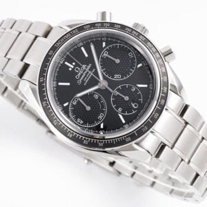 ĐỒNG HỒ OMEGA SPEEDMASTER MÀU ĐEN DÂY THÉP REPLICA 40MM 1 dong ho omega speedmaster mau den day thep replica 40mm 1