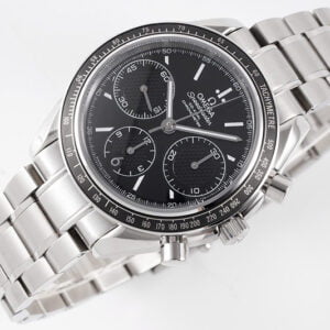 ĐỒNG HỒ OMEGA SPEEDMASTER MÀU ĐEN DÂY THÉP REPLICA 40MM 2 dong ho omega speedmaster mau den day thep replica 40mm 2