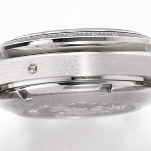 ĐỒNG HỒ OMEGA SPEEDMASTER MÀU ĐEN TRẮNG DÂY THÉP REPLICA 40MM 6 dong ho omega speedmaster mau den trang day thep replica 40mm 6