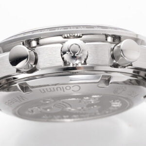 ĐỒNG HỒ OMEGA SPEEDMASTER MÀU TRẮNG DÂY THÉP REPLICA 40MM 5 dong ho omega speedmaster mau trang day thep replica 40mm 5