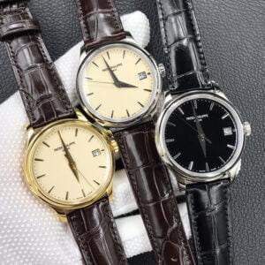 ĐỒNG HỒ PATEK PHILIPPE CALATRAVA 5227G-010 MÀU ĐEN 3K FACTORY REPLICA 39MM 1 dong ho patek philippe calatrava 5227g 001 3k factory replica 39mm 10