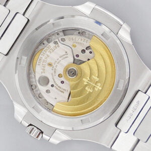 PATEK PHILIPPE NAUTILUS 5711/1A 010 RHINESTONE GEM BLUE DIAL LUXURY REPLICA WATCHES 40MM 10 dong ho patek philippe nautilus 5711 1a 010 kham kim cuong replica 40mm 11