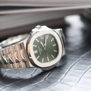 PATEK PHILIPPE NAUTILUS 5711/1A-014 GREEN DIAL REPLICA WATCHES 40MM 12 dong ho patek philippe nautilus 5711 1a 014 replica 40mm 13