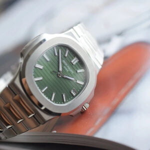 PATEK PHILIPPE NAUTILUS 5711/1A-014 GREEN DIAL REPLICA WATCHES 40MM 14 dong ho patek philippe nautilus 5711 1a 014 replica 40mm 15