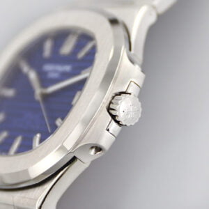 PATEK PHILIPPE NAUTILUS 5711/1P 40 YEARS ANNIVERSARY BLUE DIAL GEM HOURS BEST COPIES WATCHES 40MM 4 dong ho patek philippe nautilus 5711 1p replica 40mm 2