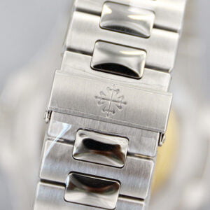 PATEK PHILIPPE NAUTILUS 5711/1P 40 YEARS ANNIVERSARY BLUE DIAL GEM HOURS BEST COPIES WATCHES 40MM 9 dong ho patek philippe nautilus 5711 1p replica 40mm 5