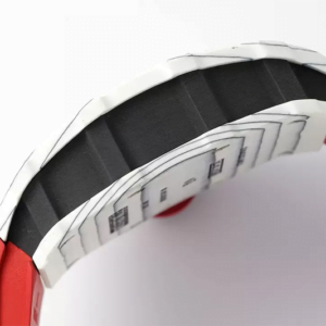 ĐỒNG HỒ RICHARD MILLE RM35-01 RAFA DÂY CAO SU ĐỎ MẶT TRẮNG REPLICA 43M 2 dong ho richard mille rm35 01 rafa day cao su do mat trang replica 43m 4