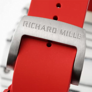 ĐỒNG HỒ RICHARD MILLE RM35-01 RAFA DÂY CAO SU ĐỎ MẶT TRẮNG REPLICA 43M 3 dong ho richard mille rm35 01 rafa day cao su do mat trang replica 43m 6