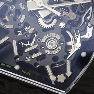 ĐỒNG HỒ RICHARD MILLE RM35-01 RAFA DÂY ĐỎ MẶT ĐEN REPLICA 43M 4 dong ho richard mille rm35 01 rafa day do mat den replica 43m 4