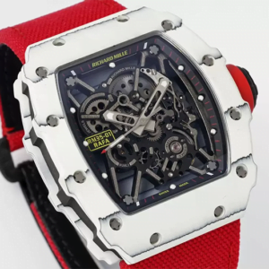 ĐỒNG HỒ RICHARD MILLE RM35-01 RAFA DÂY ĐỎ MẶT TRẮNG REPLICA 43M 1 dong ho richard mille rm35 01 rafa day do mat trang replica 43m 8