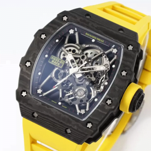 ĐỒNG HỒ RICHARD MILLE RM35-01 RAFA DÂY VÀNG MẶT ĐEN REPLICA 43M 1 dong ho richard mille rm35 01 rafa day vang mat den replica 43m 7