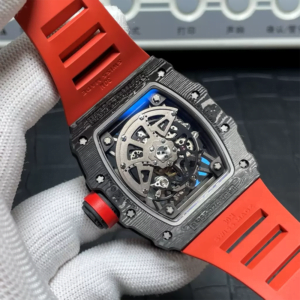 ĐỒNG HỒ RICHARD MILLE RM53-02 DÂY CAO SU ĐỎ REPLICA 44M 1 dong ho richard mille rm53 02 day cao su do replica 44m 2