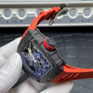 ĐỒNG HỒ RICHARD MILLE RM53-02 DÂY CAO SU ĐỎ REPLICA 44M 3 dong ho richard mille rm53 02 day cao su do replica 44m 4