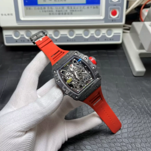 ĐỒNG HỒ RICHARD MILLE RM53-02 DÂY CAO SU ĐỎ REPLICA 44M 5 dong ho richard mille rm53 02 day cao su do replica 44m 6