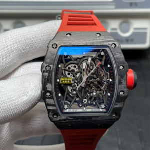 ĐỒNG HỒ RICHARD MILLE RM53-02 DÂY CAO SU ĐỎ REPLICA 44M 6 dong ho richard mille rm53 02 day cao su do replica 44m 7