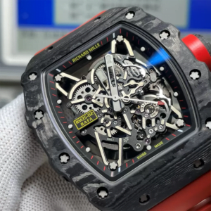ĐỒNG HỒ RICHARD MILLE RM53-02 DÂY CAO SU ĐỎ REPLICA 44M 8 dong ho richard mille rm53 02 day cao su do replica 44m 8