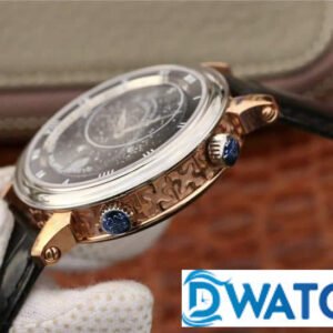 PATEK PHILIPPE GRAND COMPLICATIONS 6102 COPIES WATCHES TWO TONE BLACK DIAL 43MM 2 ĐỒNG HỒ NAM PATEK PHILIPPE GRAND COMPLICATIONS 6102 MẶT SỐ TRÒN 43MM