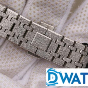 ĐỒNG HỒ NAM AUDEMARS PIGUET ROYAL OAK MẶT SỐ ĐEN DÂY THÉP 67653 41MM 5 ĐỒNG HỒ NAM AUDEMARS PIGUET ROYAL OAK MẶT SỐ ĐEN DÂY THÉP 67653 41MM