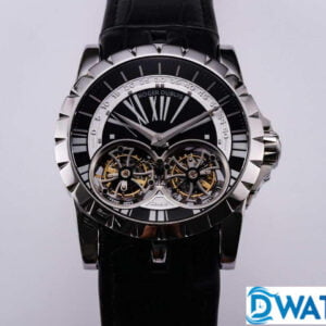 ĐỒNG HỒ NAM ROGER DUBUIS EXCALIBUR HAI MÁY TOURBILLONS SIÊU CẤP RDDBEX0249 47MM