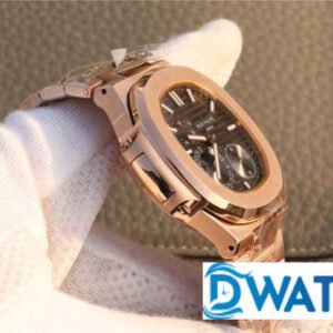 PATEK PHILIPPE NAUTILUS 5712 ROSE GOLD REPLICA WATCHES 40MM 3 ĐỒNG HỒ NAM PATEK PHILIPPE NAUTILUS 5712 ROSE GOLD SANG TRỌNG FAKE 11 40MM